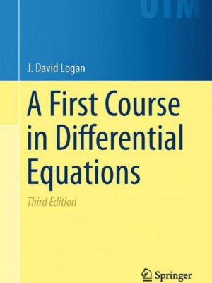 A First Course in Differential Equations 3rd Edition, ISBN-13: 978-3319178516