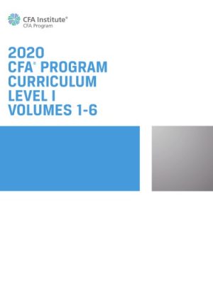 CFA Program Curriculum 2020 Level I Volumes 1-6 – eBook
