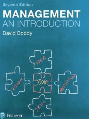 Management: An Introduction 7th Edition, ISBN-13: 978-1292088594